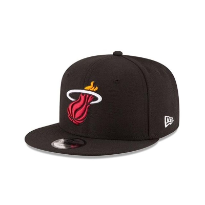 Sapca New Era Miami Heat NBA 9FIFTY Snapback - Negrii